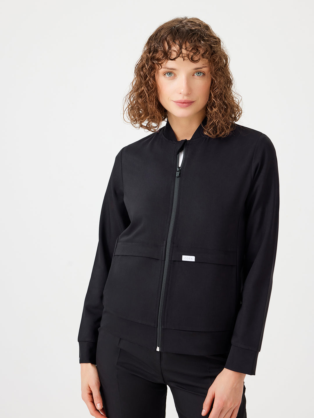 Cosa Bomber Scrub Ceket  ® Kadın - Siyah