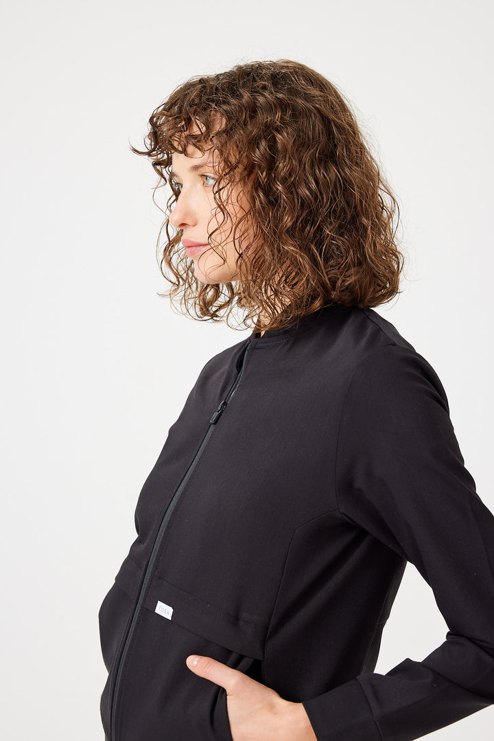 Cosa Bomber Scrub Ceket  ® Kadın - Siyah