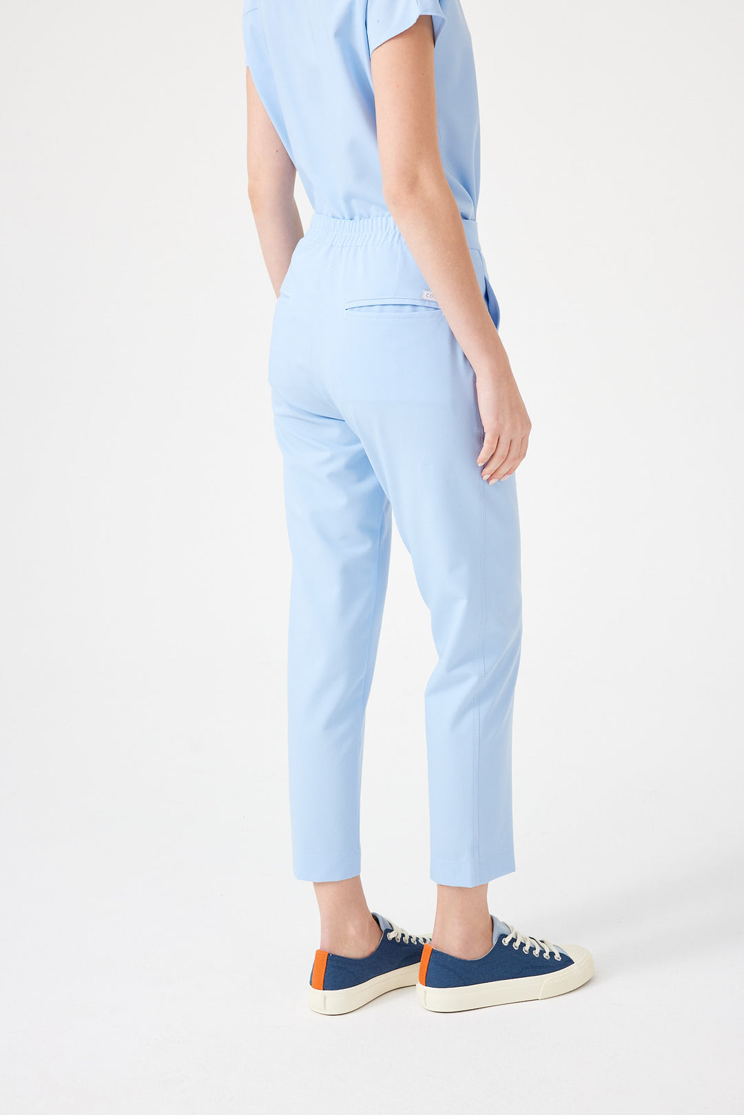 Cosa Fortius® Kadın Kontrast Dikişli Pantolon - Buz Mavi