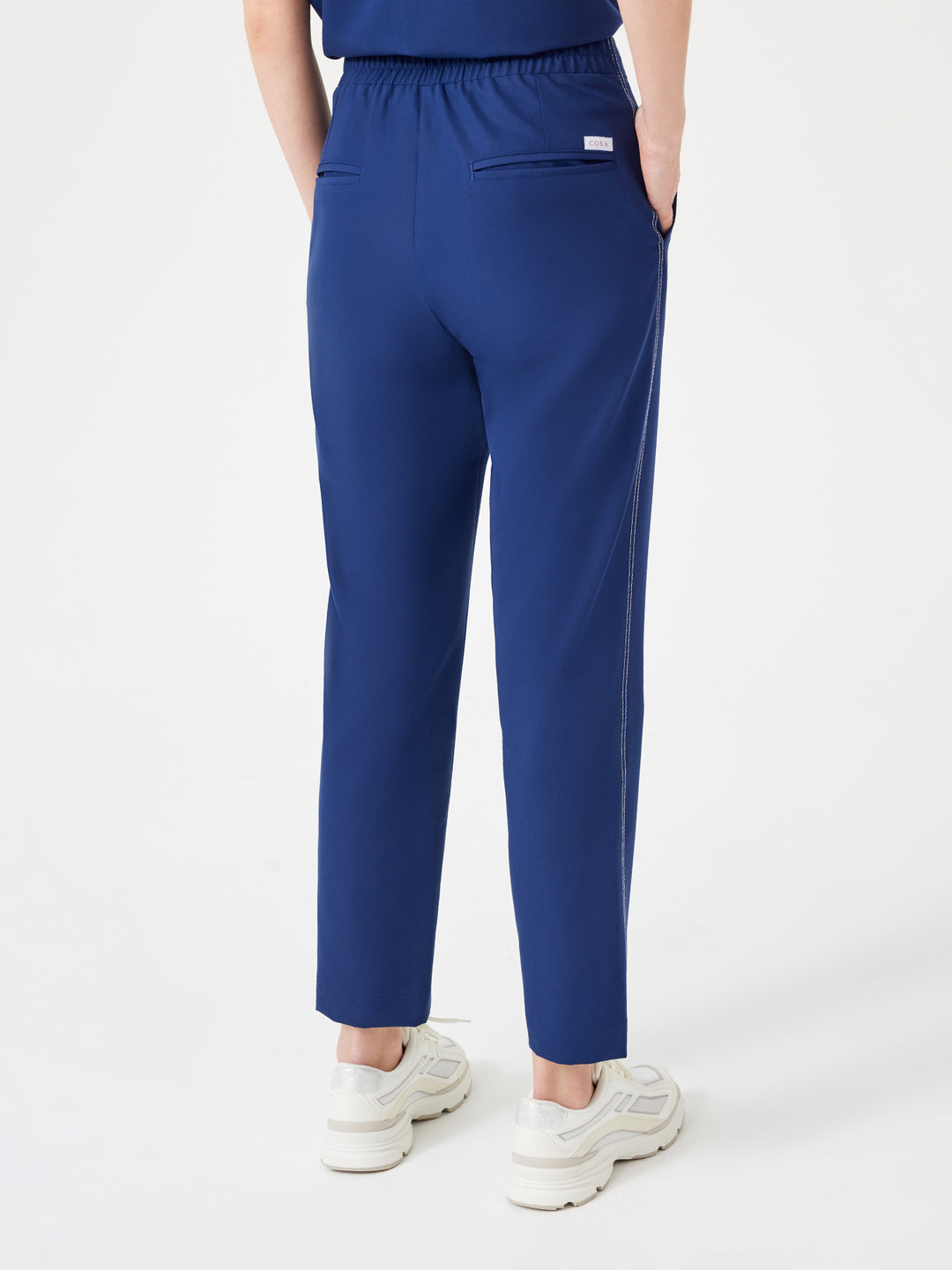 Cosa Fortius® Kadın Kontrast Dikişli Pantolon - Açık Lacivert