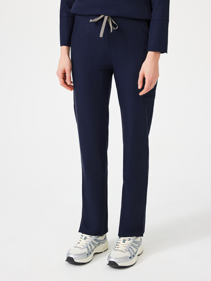 Cosa Citius® Kadın Straight Fit Pantolon- Lacivert