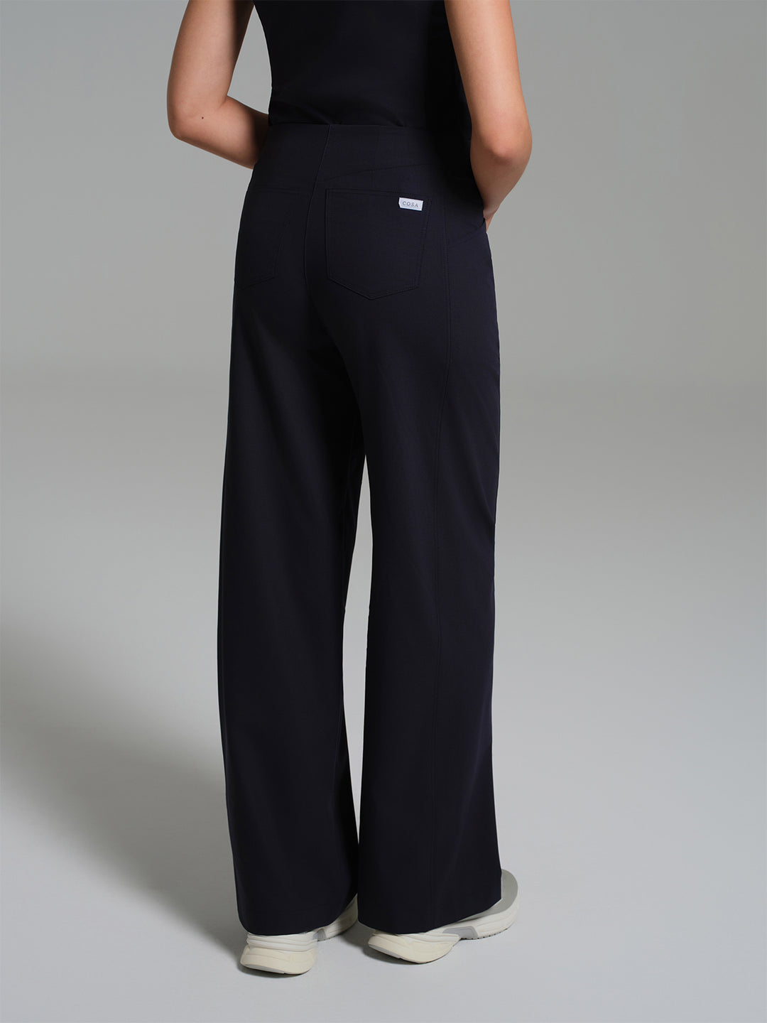 Cosa Atria® Kadın Geniş Paça Pantolon - Lacivert