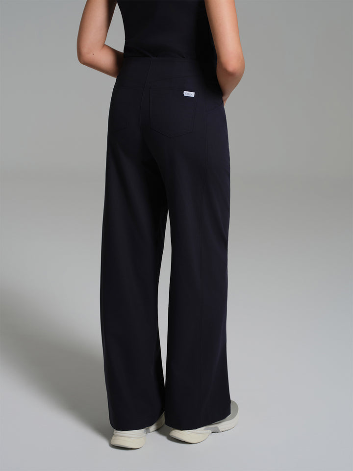 Cosa Atria® Kadın Geniş Paça Pantolon - Lacivert