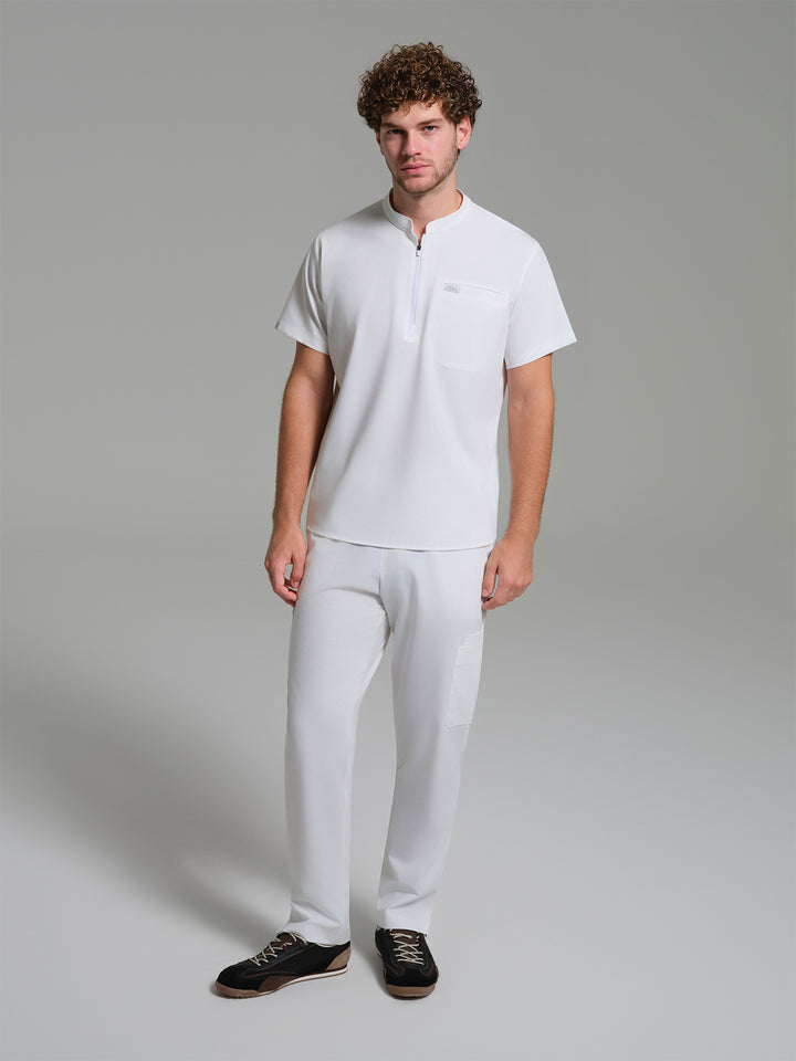 Cosa Atria® Erkek Straight Fit Pantolon - Beyaz