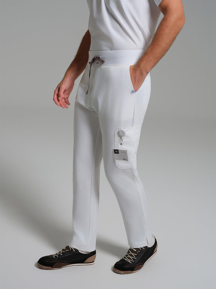 Cosa Atria® Erkek Straight Fit Pantolon - Beyaz