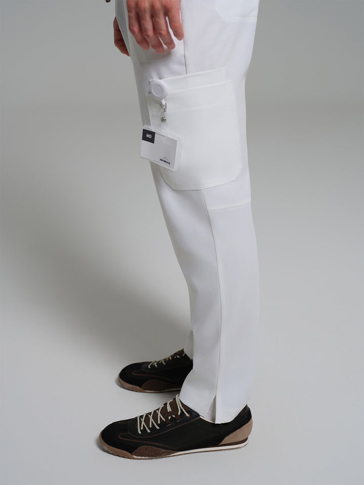 Cosa Atria® Erkek Straight Fit Pantolon - Beyaz