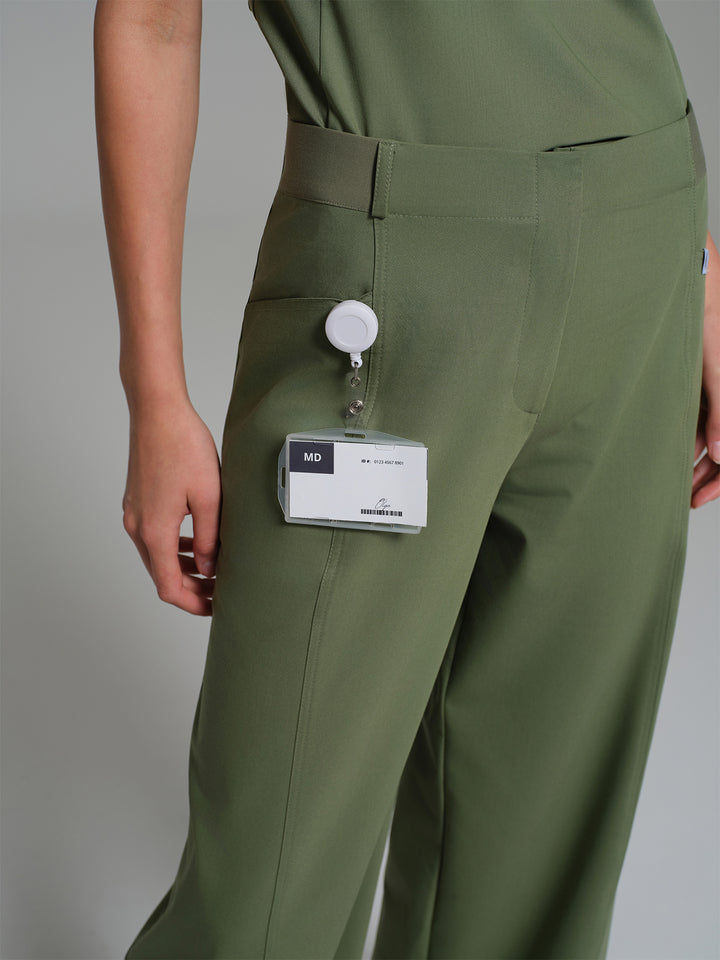 Cosa Atria® Kadın Geniş Paça Pantolon - Çağla Yeşili