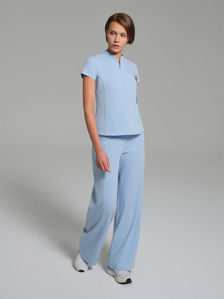 Cosa Atria® Kadın Geniş Paça Pantolon - Buz Mavi
