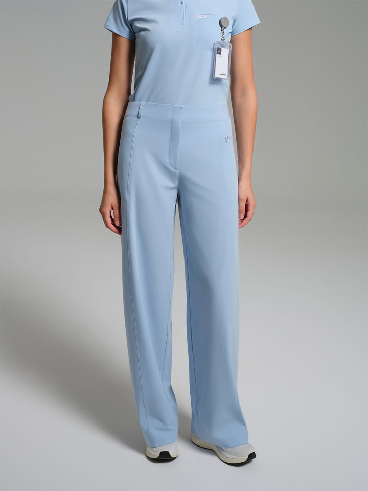 Cosa Atria® Kadın Geniş Paça Pantolon - Buz Mavi