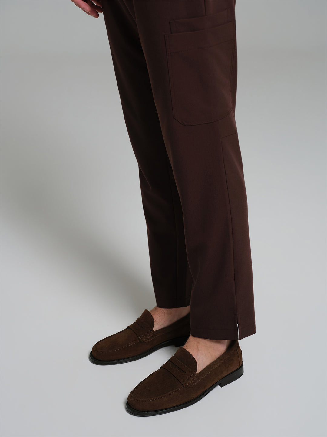 Cosa Atria® Erkek Straight Fit Pantolon - Kahverengi