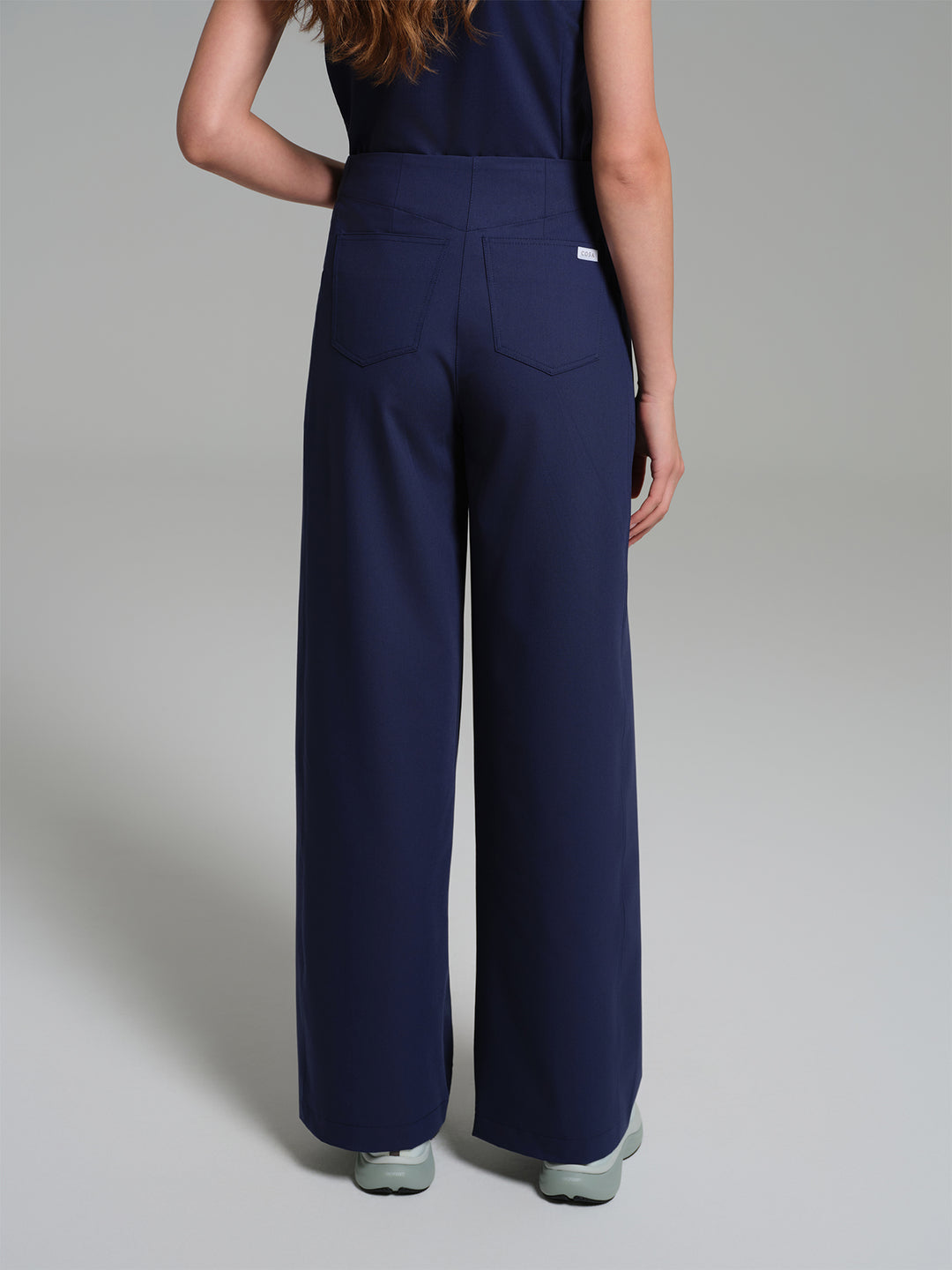 Cosa Atria® Kadın Geniş Paça Pantolon - Açık Lacivert