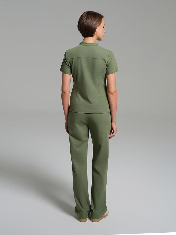 Cosa Lena® Kadın V Hakim Yaka Üst - Çağla Yeşili