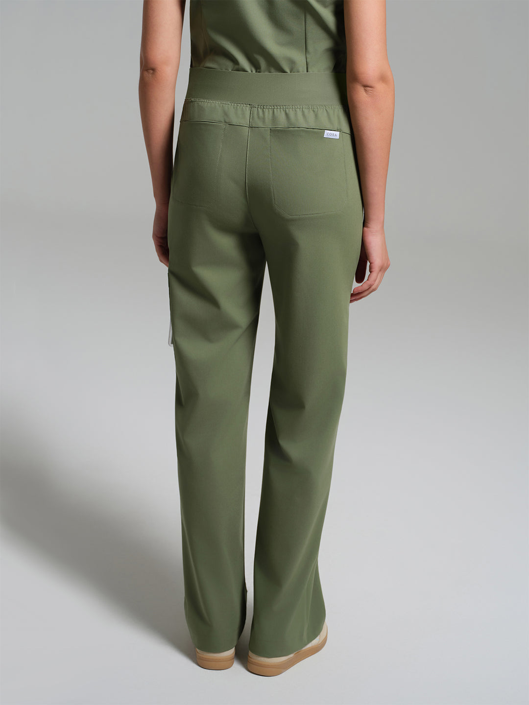 Cosa Lena® Kadın Wide Leg Pantolon - Çağla Yeşili