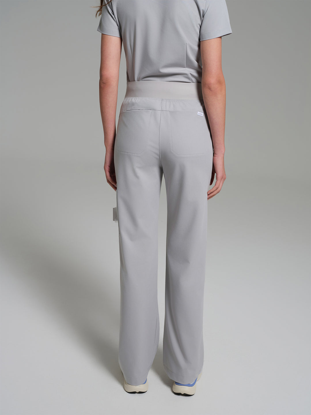 Cosa Lena® Kadın Wide Leg Pantolon - Açık Gri