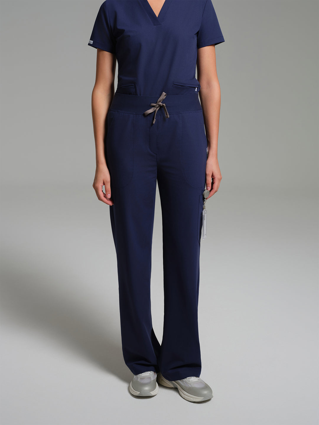 Cosa Lena® Kadın Wide Leg Pantolon - Açık Lacivert