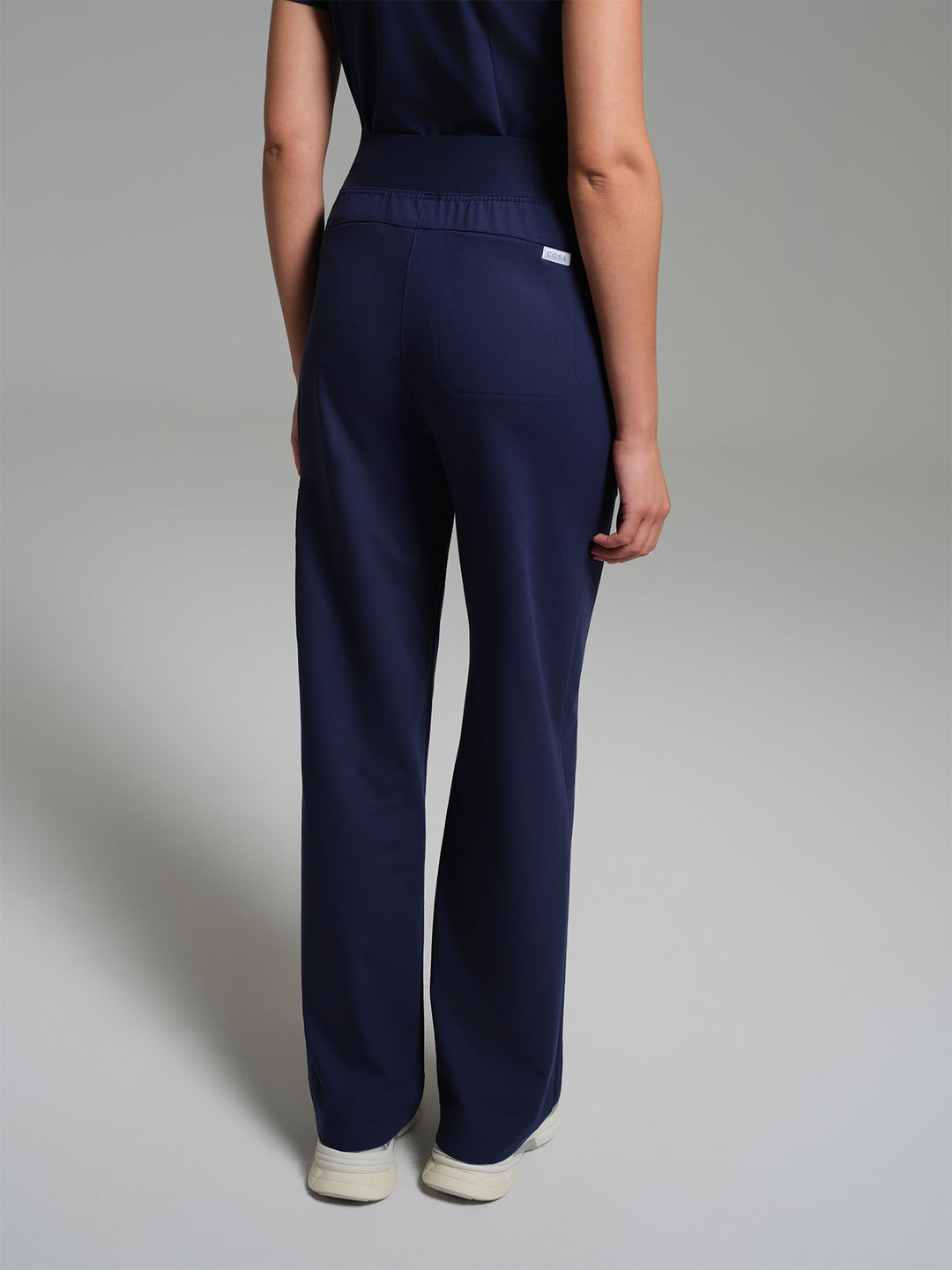 Cosa Lena® Kadın Wide Leg Pantolon - Açık Lacivert