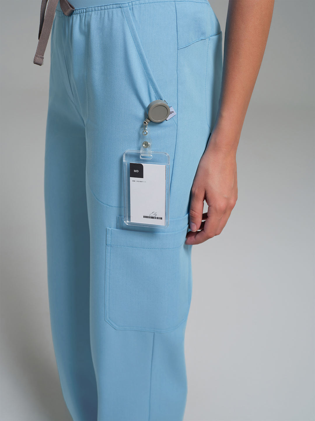 Cosa Lena® Kadın Wide Leg Pantolon - Alaskan Blue