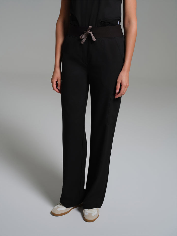 Cosa Lena® Kadın Wide Leg Pantolon - Siyah
