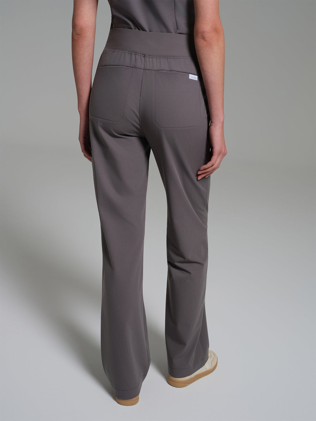 Cosa Lena® Kadın Wide Leg Pantolon - Antrasit