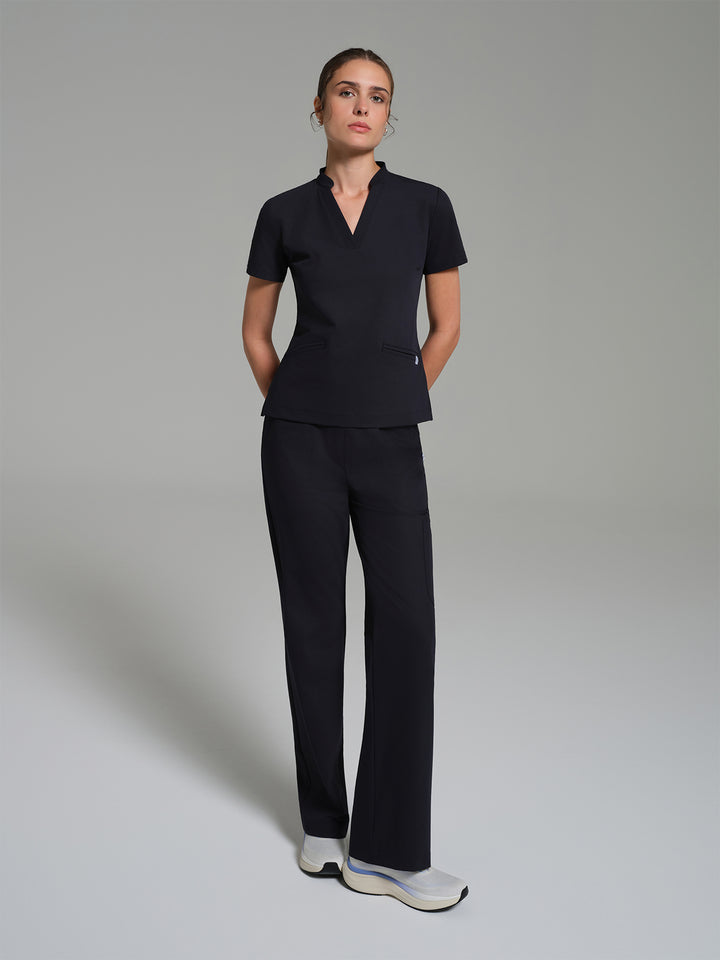 Cosa Lena® Kadın Wide Leg Pantolon - Lacivert