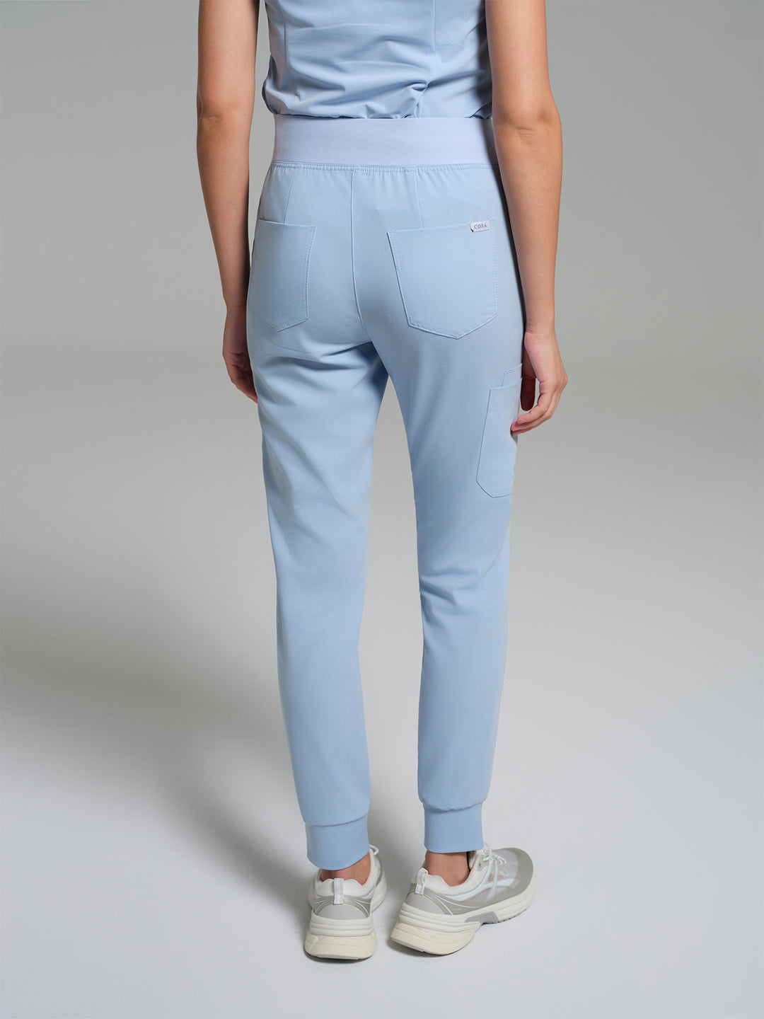 Cosa Etna®  Kadın Ribana Paça Pantolon - Buz Mavi