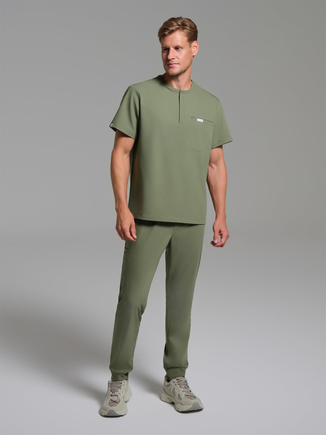 Cosa Etna®  Erkek Ribana Paça Pantolon - Çağla Yeşili