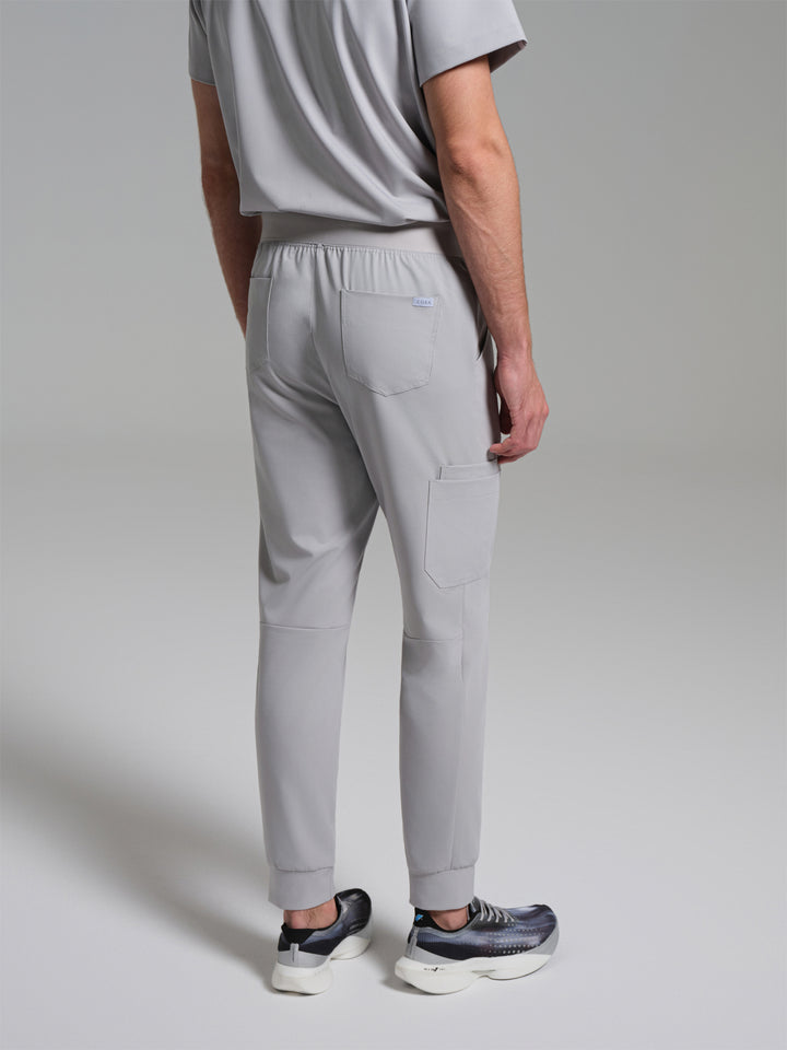 Cosa Etna®  Erkek Ribana Paça Pantolon - Açık Gri