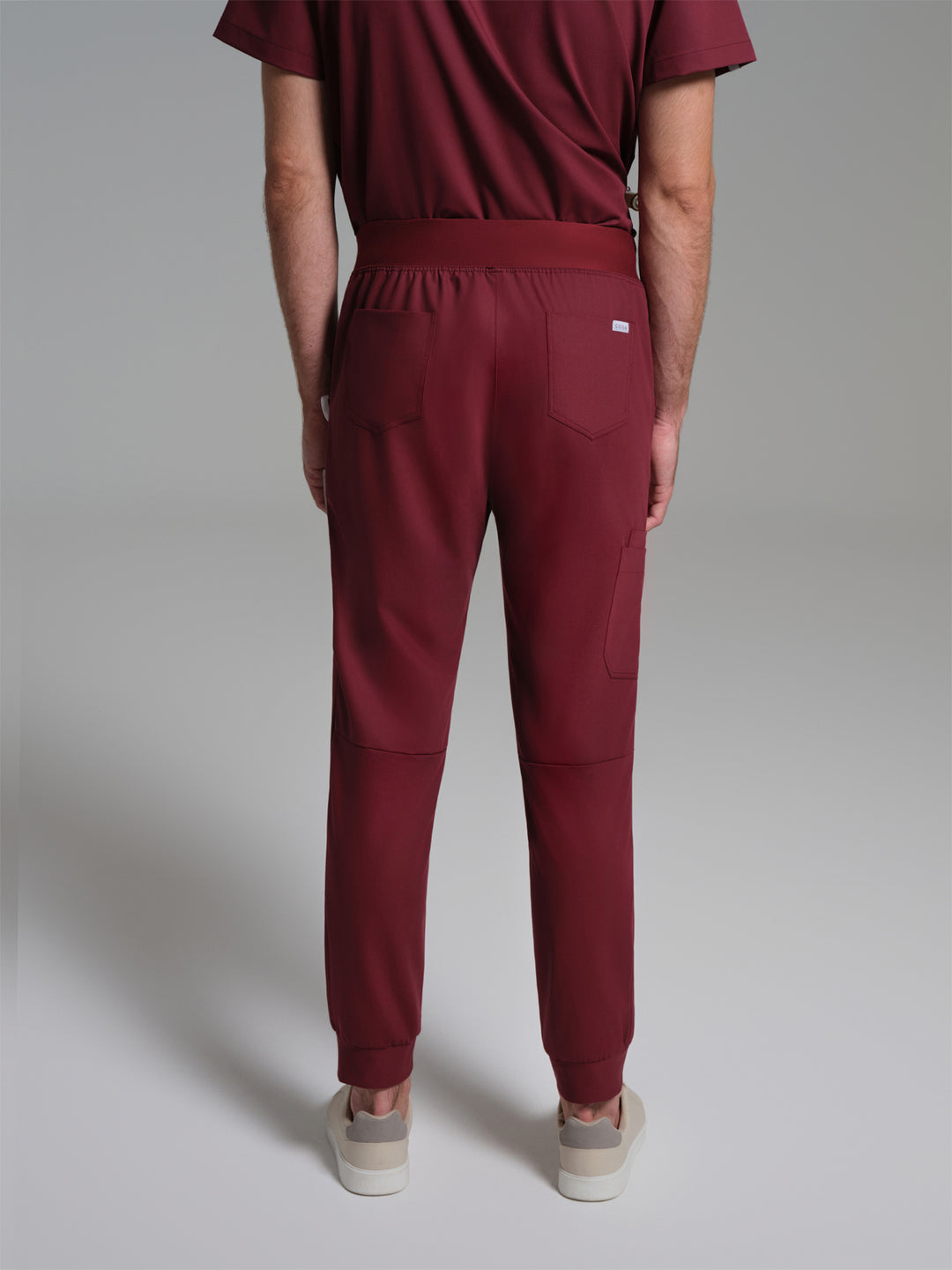 Cosa Etna®  Erkek Ribana Paça Pantolon - Bordo