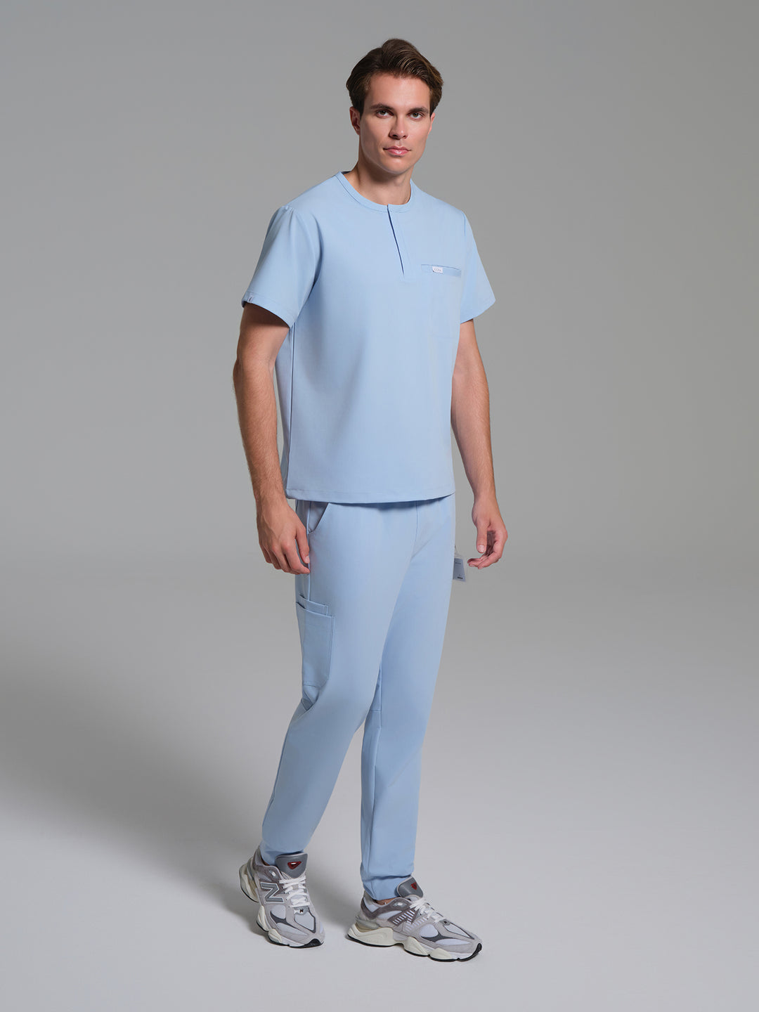 Cosa Etna®  Erkek Ribana Paça Pantolon - Buz Mavi
