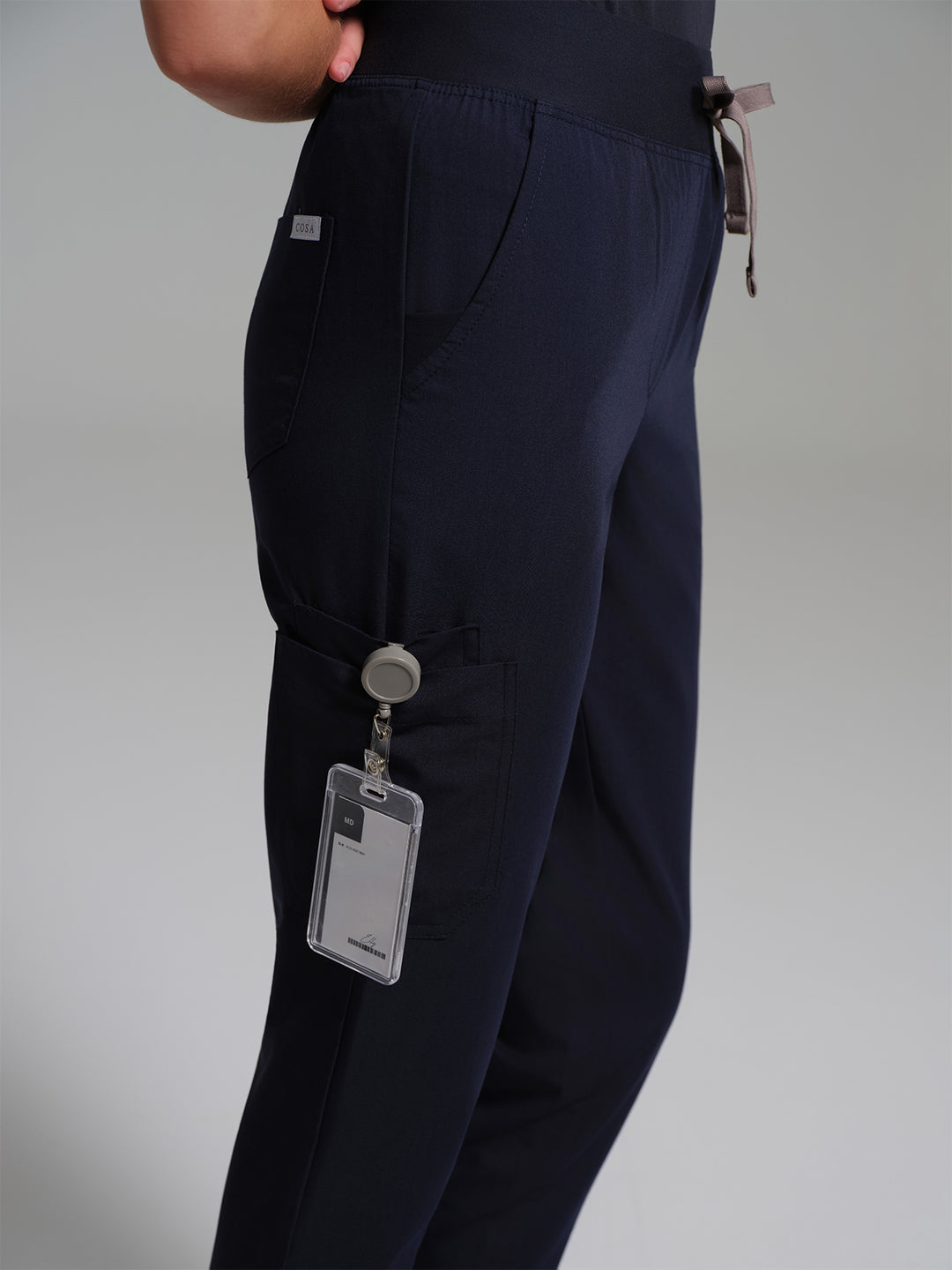 Cosa Etna®  Kadın Ribana Paça Pantolon - Lacivert