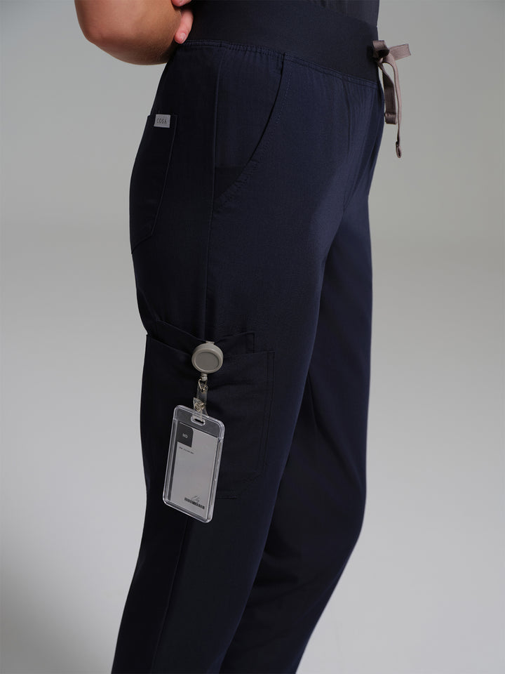 Cosa Etna®  Kadın Ribana Paça Pantolon - Lacivert