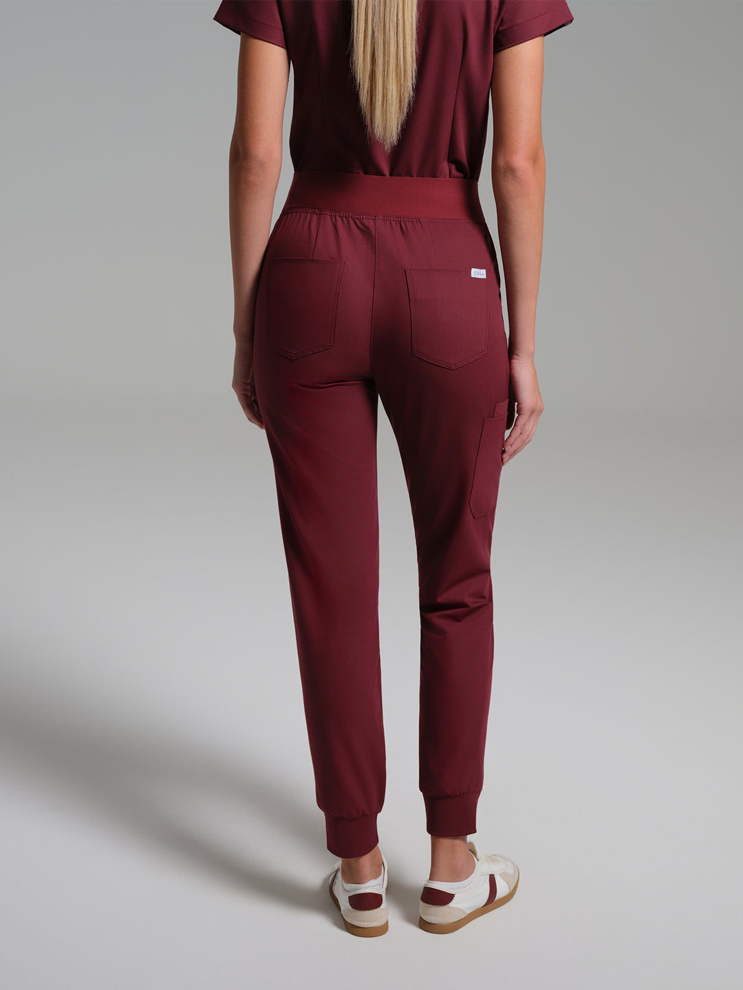 Cosa Etna®  Kadın Ribana Paça Pantolon - Bordo