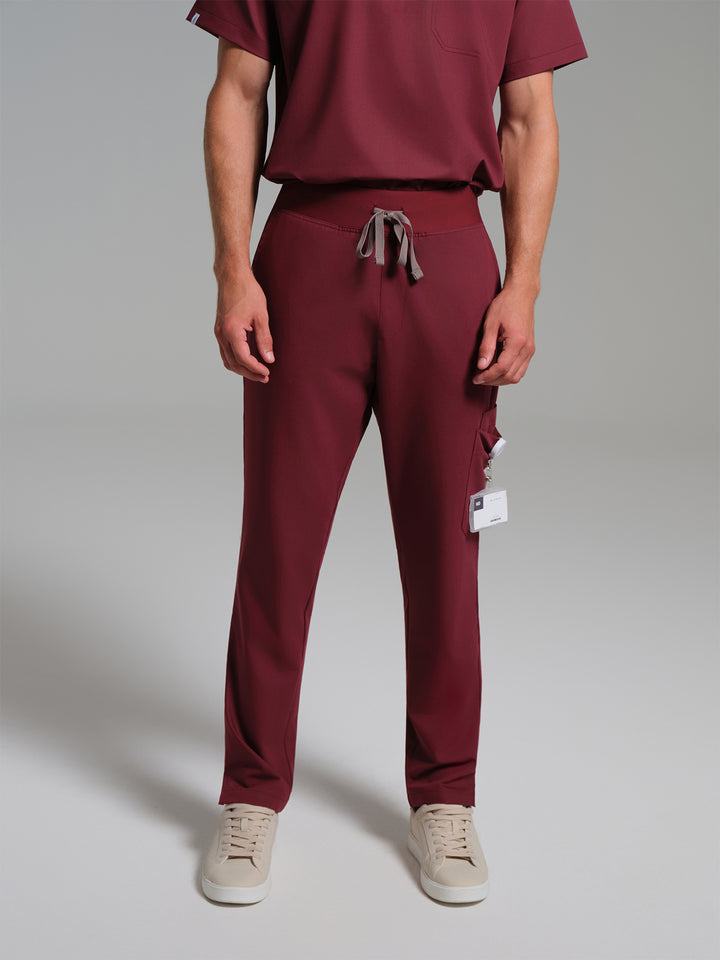 Cosa Atria® Erkek Straight Fit Pantolon - Bordo