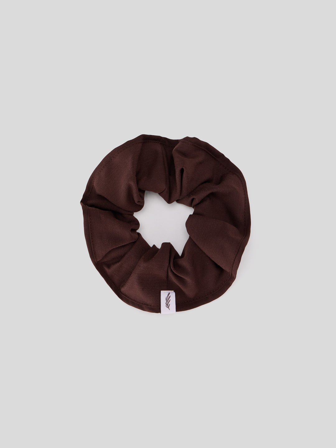 Cosa Scrunchie® Kumaş Lastikli Toka - Kahverengi