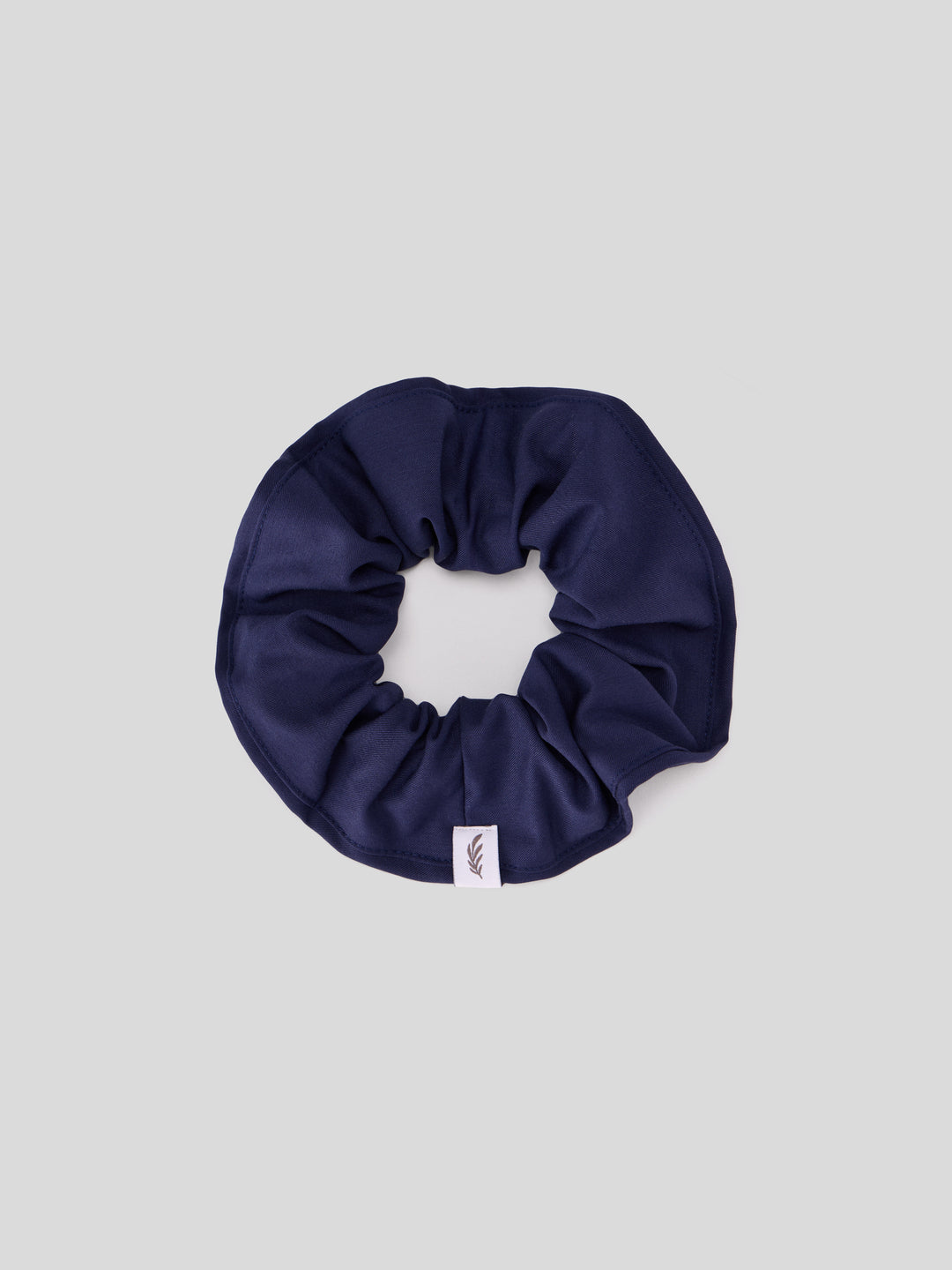 Cosa Scrunchie® Kumaş Lastikli Toka - Açık Lacivert